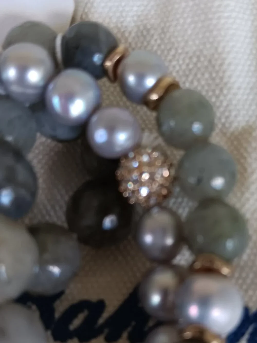 Tommy Bahama triple strand stretch bracelet